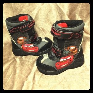 Disney Cars Toddler Snow Boots